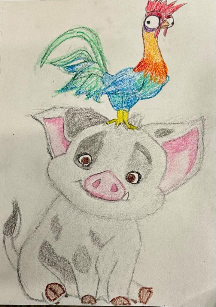 pig rooster